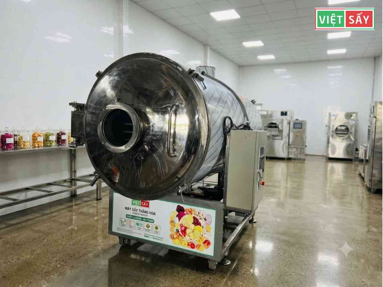 Máy sấy thăng hoa 100kg